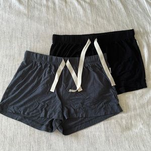 2 Medium Boody shorts